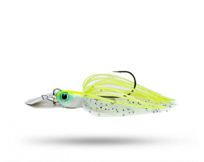 Noike Tiny Kaishin 9 gr - White Chartreuse i gruppen Fiskedrag / Chatterbaits, Jigs & Bladed Jigs hos Örebro Fiske & Outdoor AB (Tiny Kaishin9-White Chart)